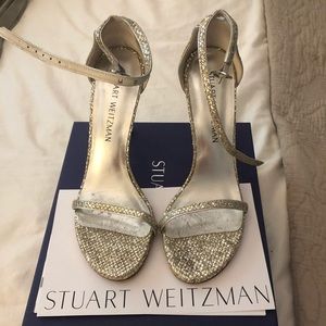 Stuart Weitzman Nudistglas chrome